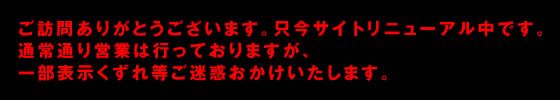 リニューアル中