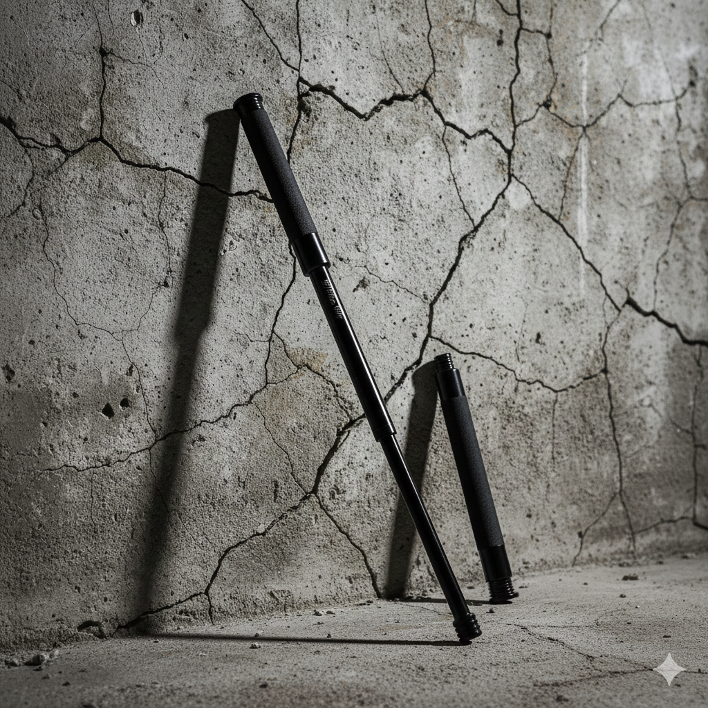 ホワイトウルフ 4140カスタムスチール オートロック警棒 21