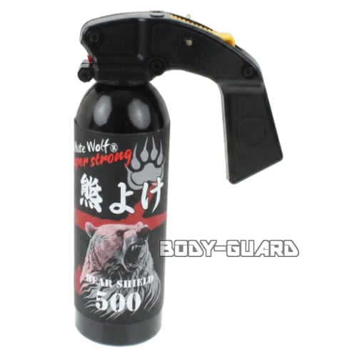 熊よけスプレー　ホワイトウルフ　ベアシールド500
