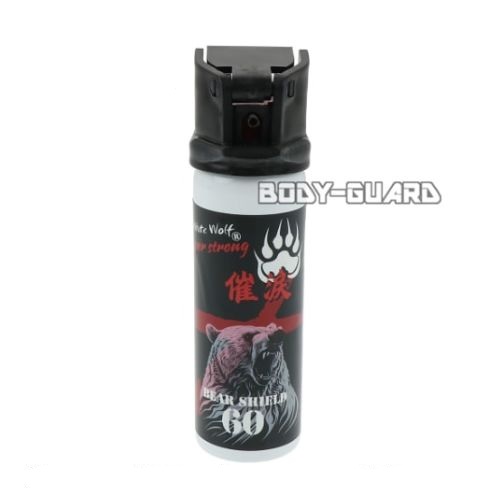 熊よけスプレー ホワイトウルフ ベアシールド60