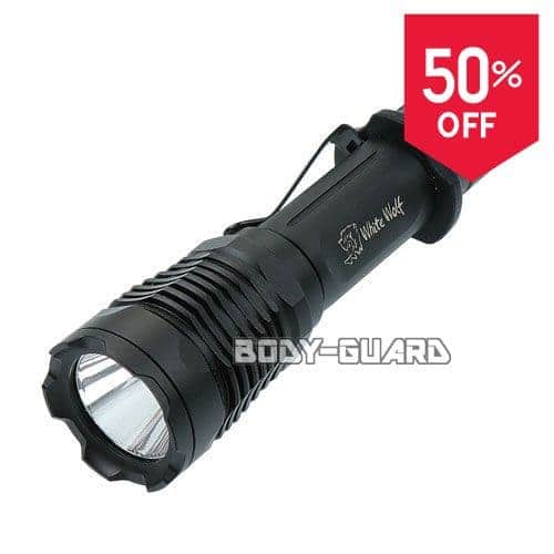 【今だけ半額】WHITE WOLFタクティカルライトX6-SP　600ルーメン