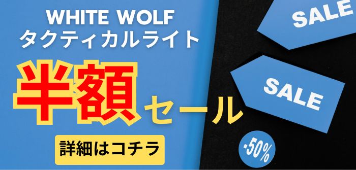 半額セール開催中