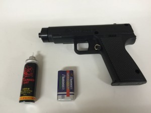 ピストル型？？