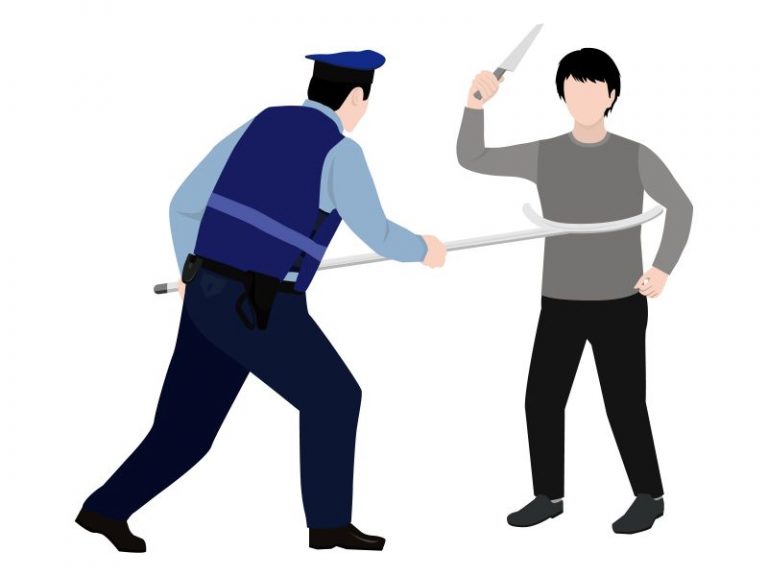 施設の防犯対策に!さすまたと足用のさすまたをご紹介